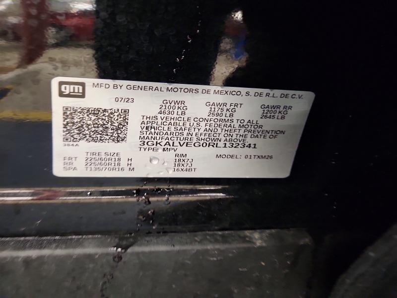 2024 Gmc Terrain მანქანა იყიდება აუქციონზე, vin: 3GKALVEG0RL132341, აუქციონის ნომერი: 48131616