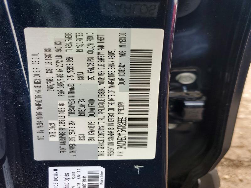 48480956 :رقم المزاد ، 3MVDMBCM1SM762669 vin ، 2025 Mazda Cx-30 مزاد بيع
