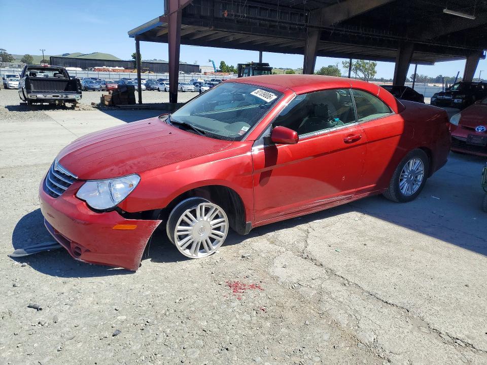 2008 Chrysler Sebring მანქანა იყიდება აუქციონზე, vin: 1C3LC55RX8N643564, აუქციონის ნომერი: 50109006