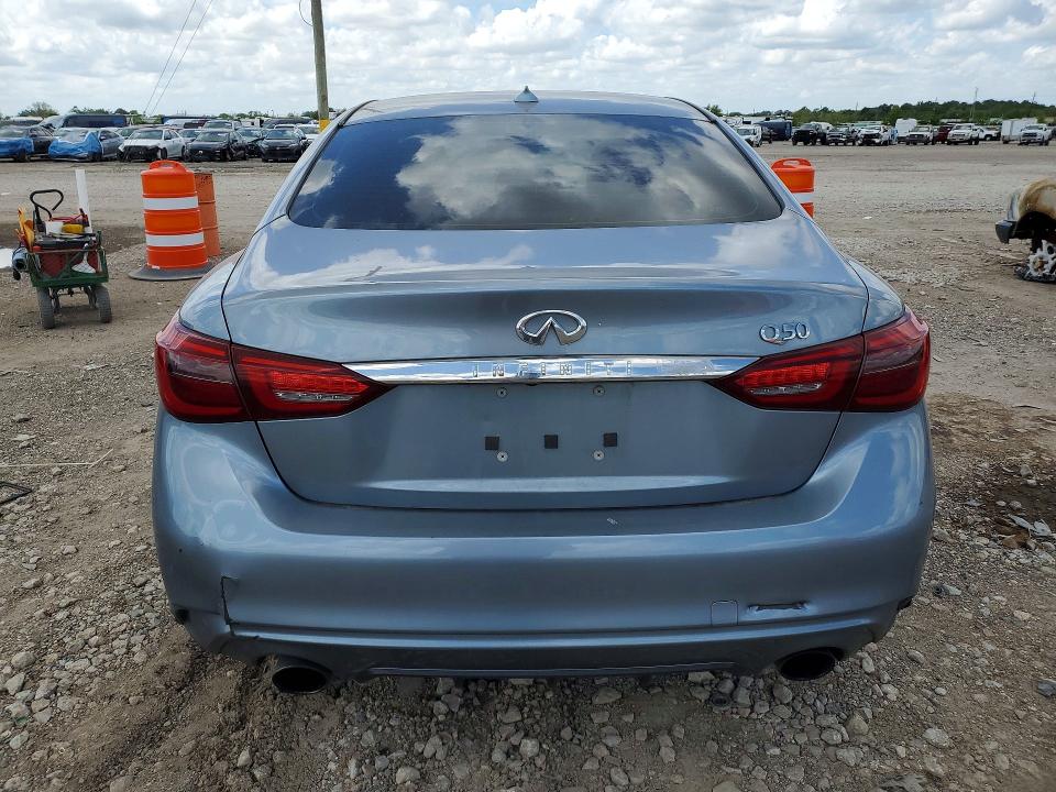 2018 Infiniti Q50 მანქანა იყიდება აუქციონზე, vin: JN1EV7AP3JM366883, აუქციონის ნომერი: 48220096