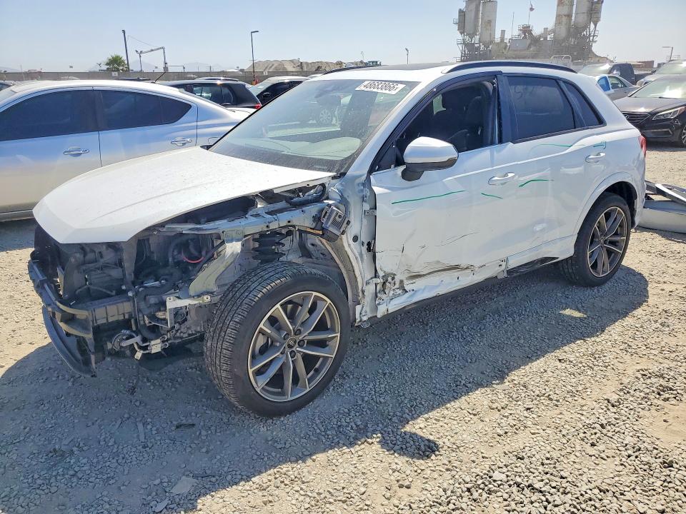Продаж на аукціоні авто 2022 Audi Q3, vin: WA1DECF34N1023783, номер лоту: 48683866