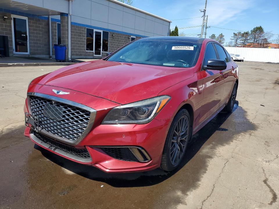 50660526 :رقم المزاد ، KMHGN4JB1JU226044 vin ، 2018 Genesis G80 مزاد بيع