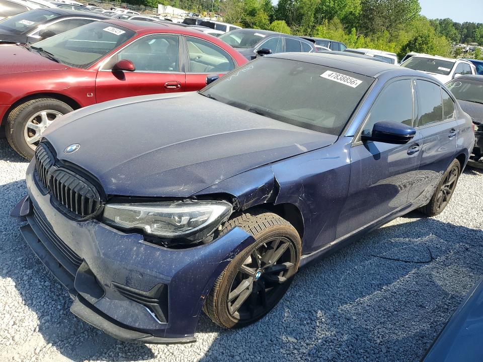 2019 Bmw 330xi მანქანა იყიდება აუქციონზე, vin: WBA5R7C51KFH28132, აუქციონის ნომერი: 47838856