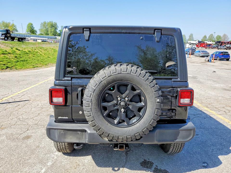 50347666 :رقم المزاد ، 1C4HJXDG2NW148459 vin ، 2022 Jeep Wrangler Unlimited مزاد بيع