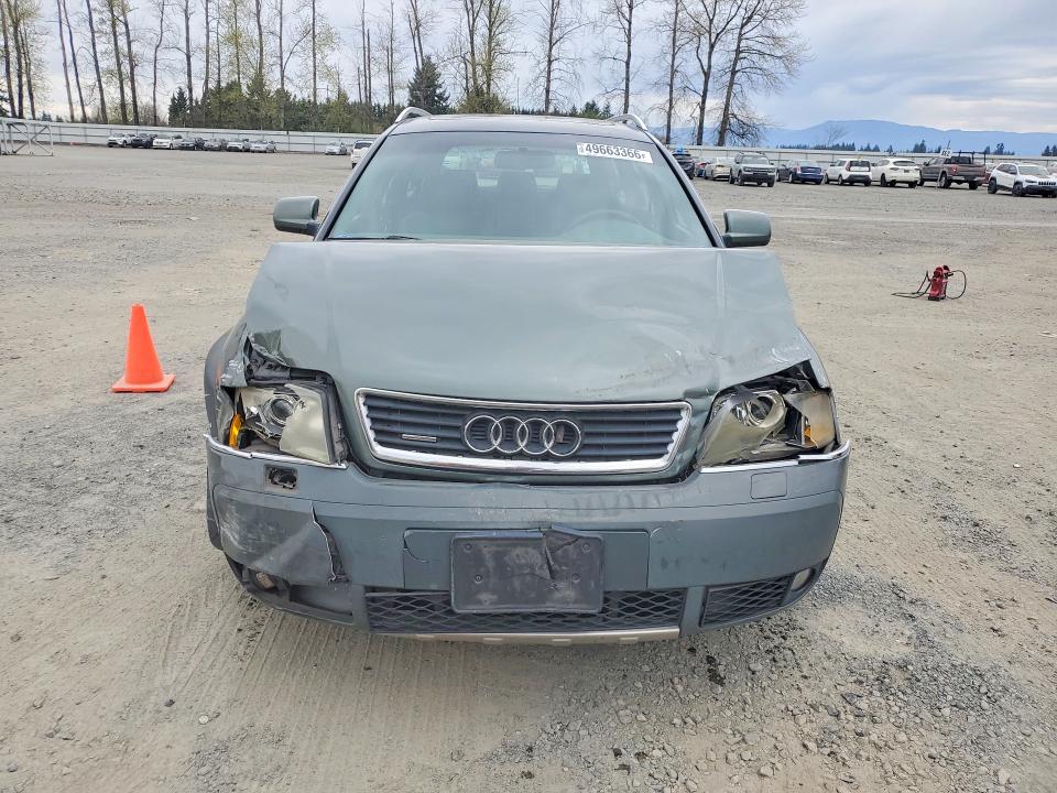 Продажа на аукционе авто 2002 Audi Allroad, vin: WA1YD54B92N078146, номер лота: 49663366