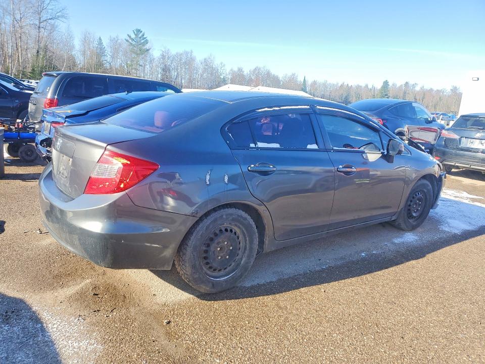 2012 Honda Civic მანქანა იყიდება აუქციონზე, vin: 2HGFB2F48CH047160, აუქციონის ნომერი: 49654236