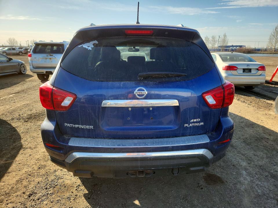 2018 Nissan Pathfinder მანქანა იყიდება აუქციონზე, vin: 5N1DR2MM2JC604385, აუქციონის ნომერი: 50949976