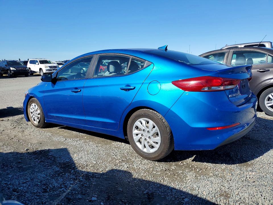51021996 :رقم المزاد ، 5NPD74LF1HH201814 vin ، 2017 Hyundai Elantra مزاد بيع