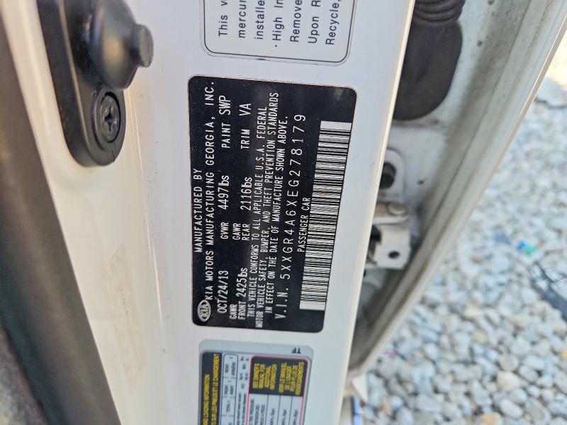 Продаж на аукціоні авто 2014 Kia Optima, vin: 5XXGR4A6XEG278179, номер лоту: 50492336
