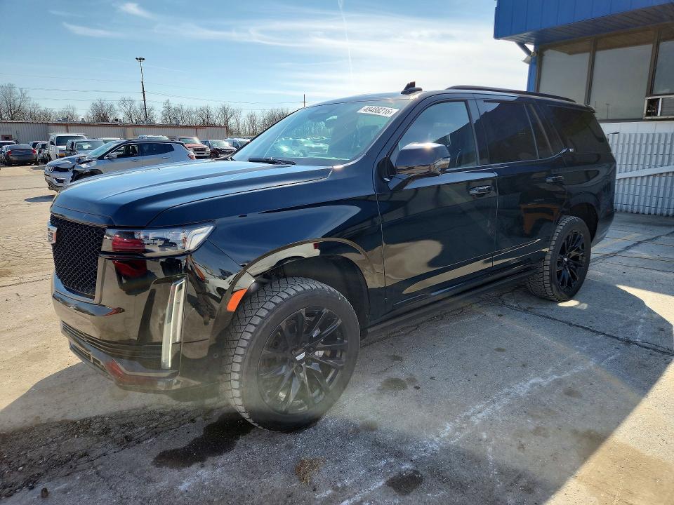 2023 Cadillac Escalade მანქანა იყიდება აუქციონზე, vin: 1GYS4FKLXPR131637, აუქციონის ნომერი: 48488216