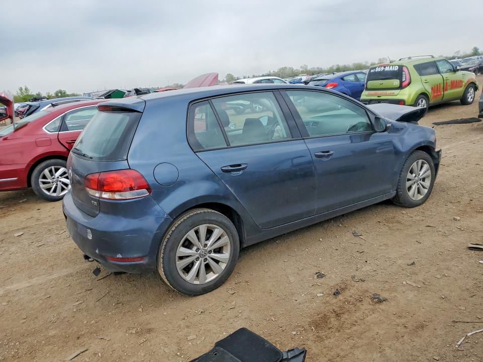 2012 Volkswagen Golf მანქანა იყიდება აუქციონზე, vin: WVWNM7AJ4CW294322, აუქციონის ნომერი: 51752146