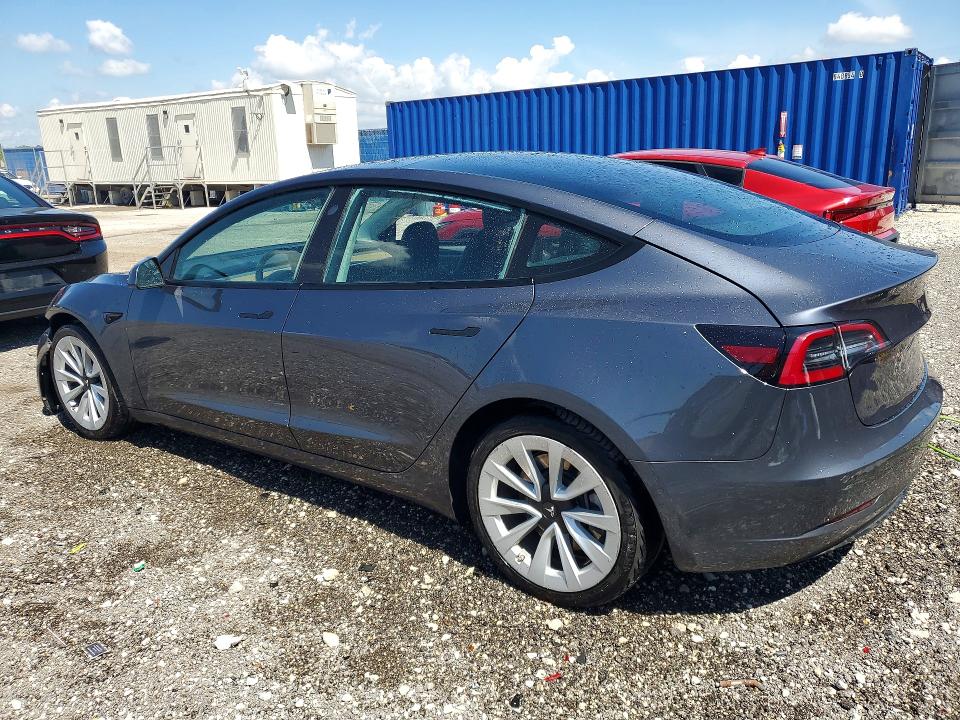 50499896 :رقم المزاد ، 5YJ3E1EA6NF286418 vin ، 2022 Tesla Model 3 مزاد بيع