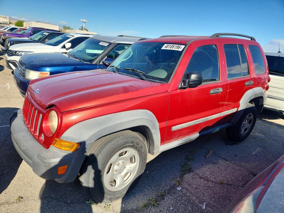 48186196 :رقم المزاد ، 1J4GK48K27W702201 vin ، 2007 Jeep Liberty مزاد بيع