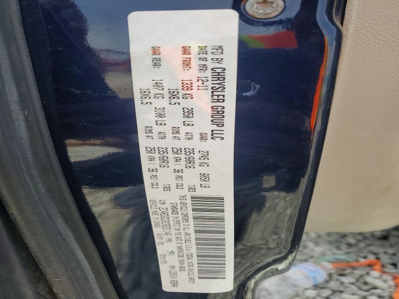 51083776 :رقم المزاد ، 2C4RDGCG9CR231146 vin ، 2012 Dodge Grand Caravan مزاد بيع