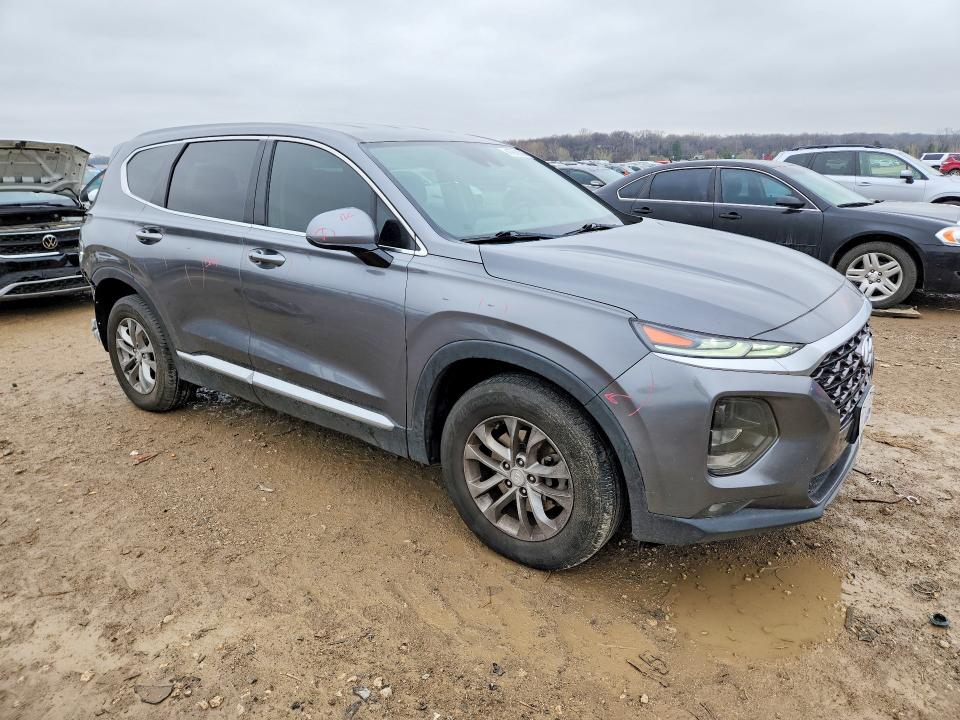 2019 Hyundai Santa Fe მანქანა იყიდება აუქციონზე, vin: 5NMS3CAD4KH009645, აუქციონის ნომერი: 47978086