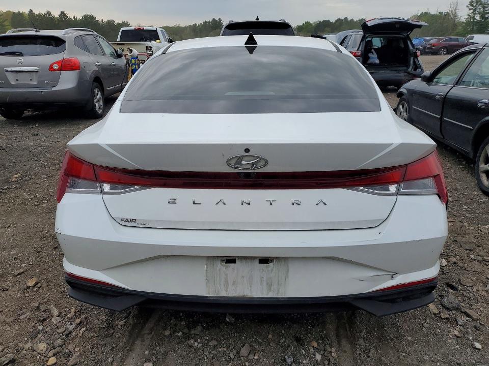 Продажа на аукционе авто 2022 Hyundai Elantra, vin: 5NPLM4AG9NH058350, номер лота: 50590766