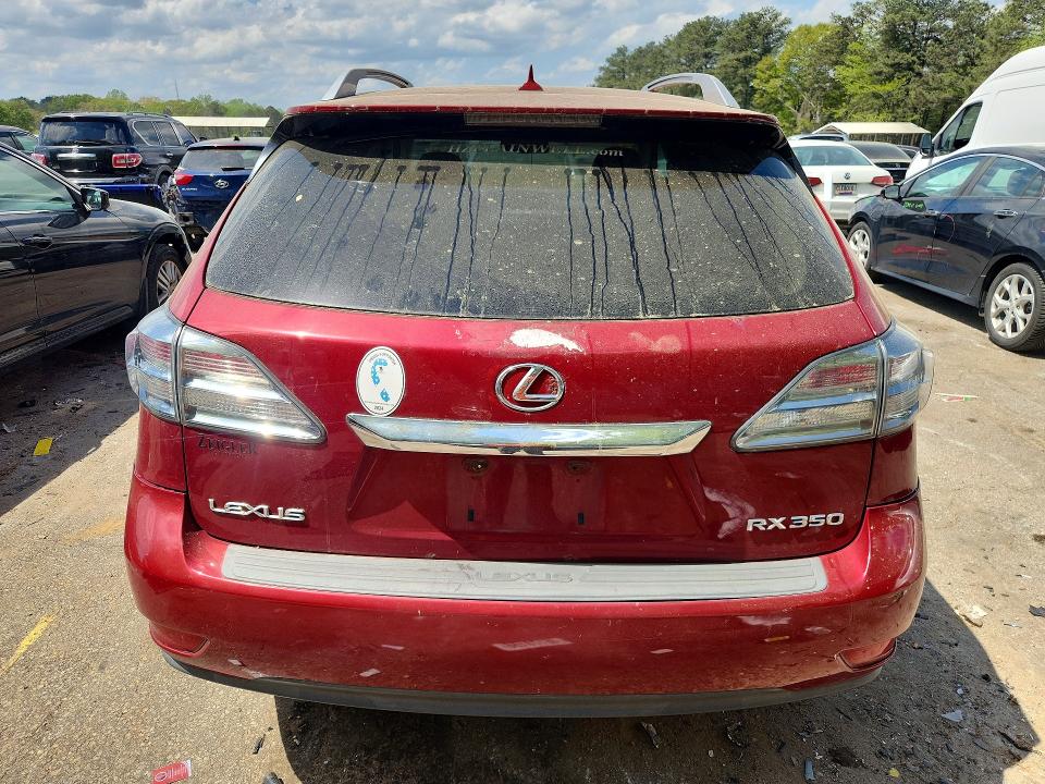 48341246 :رقم المزاد ، 2T2BK1BA5AC003641 vin ، 2010 Lexus Rx مزاد بيع