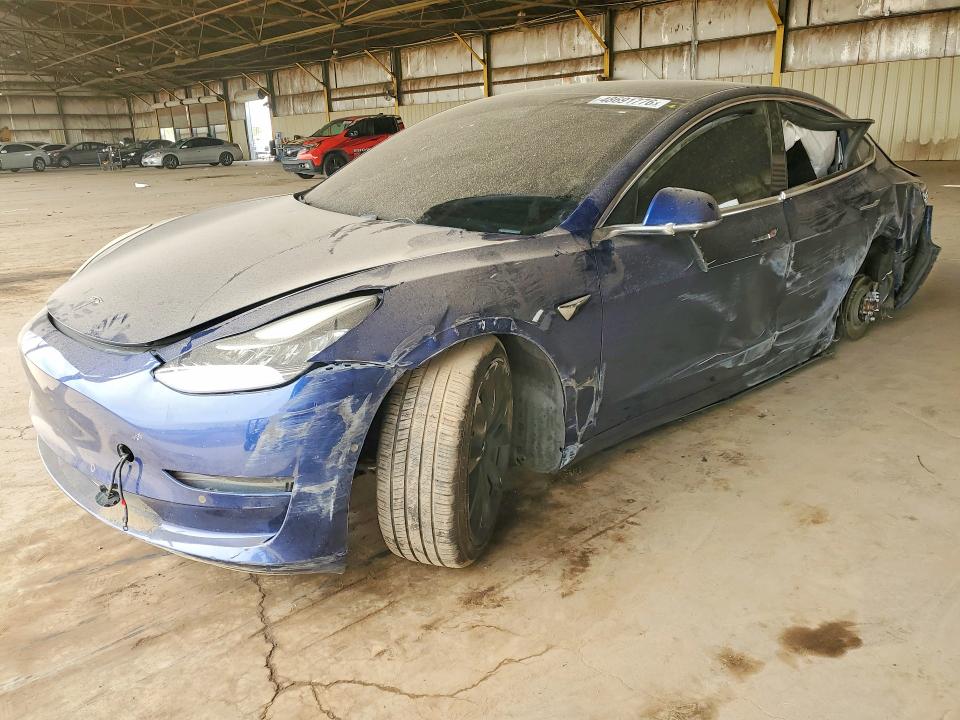 48691776 :رقم المزاد ، 5YJ3E1EA2KF435953 vin ، 2019 Tesla Model 3 مزاد بيع