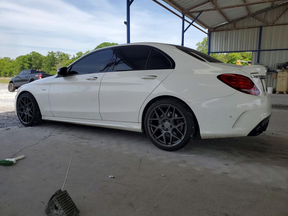 50805406 :رقم المزاد ، 55SWF6EB7HU188615 vin ، 2017 Mercedes-benz C مزاد بيع