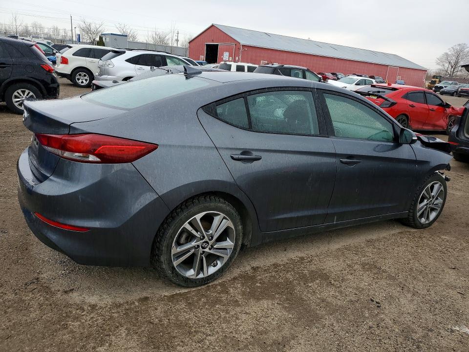2017 Hyundai Elantra Gls 4dr მანქანა იყიდება აუქციონზე, vin: KMHD84LF2HU217759, აუქციონის ნომერი: 47376696