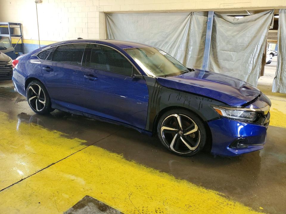 Продажа на аукционе авто 2021 Honda Accord, vin: 1HGCV1F34MA007282, номер лота: 51593156