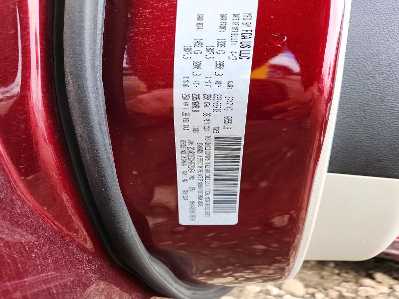 Aukcja sprzedaży 2017 Chrysler Pacifica, vin: 2C4RC1EGXHR721034, numer aukcji: 50742426