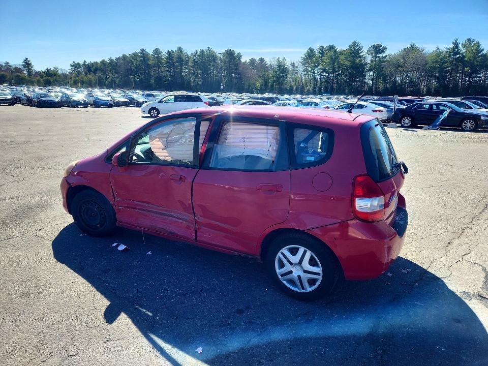 49044586 :رقم المزاد ، JHMGD374X7S058756 vin ، 2007 Honda Fit مزاد بيع