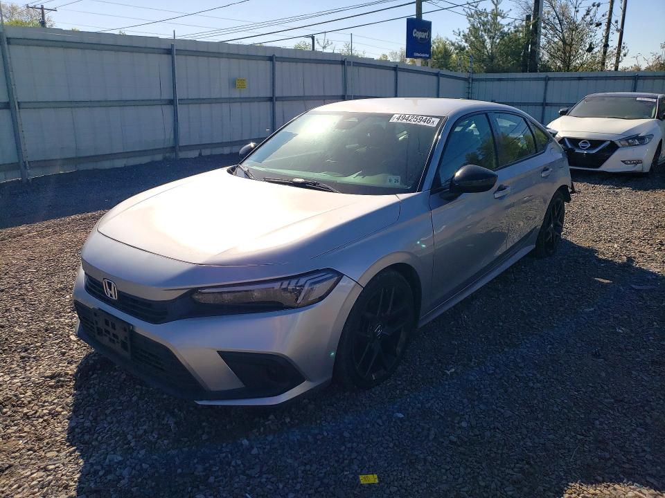 49425946 :رقم المزاد ، 2HGFE2F55NH525599 vin ، 2022 Honda Civic مزاد بيع