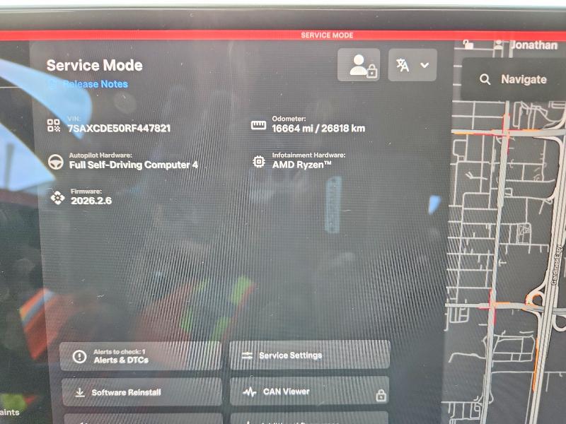 49219806 :رقم المزاد ، 7SAXCDE50RF447821 vin ، 2024 Tesla Model X مزاد بيع