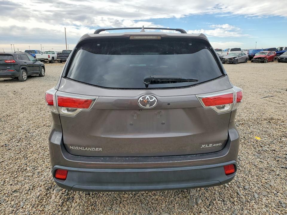 Aukcja sprzedaży 2015 Toyota Highlander, vin: 5TDJKRFH9FS167236, numer aukcji: 48163416