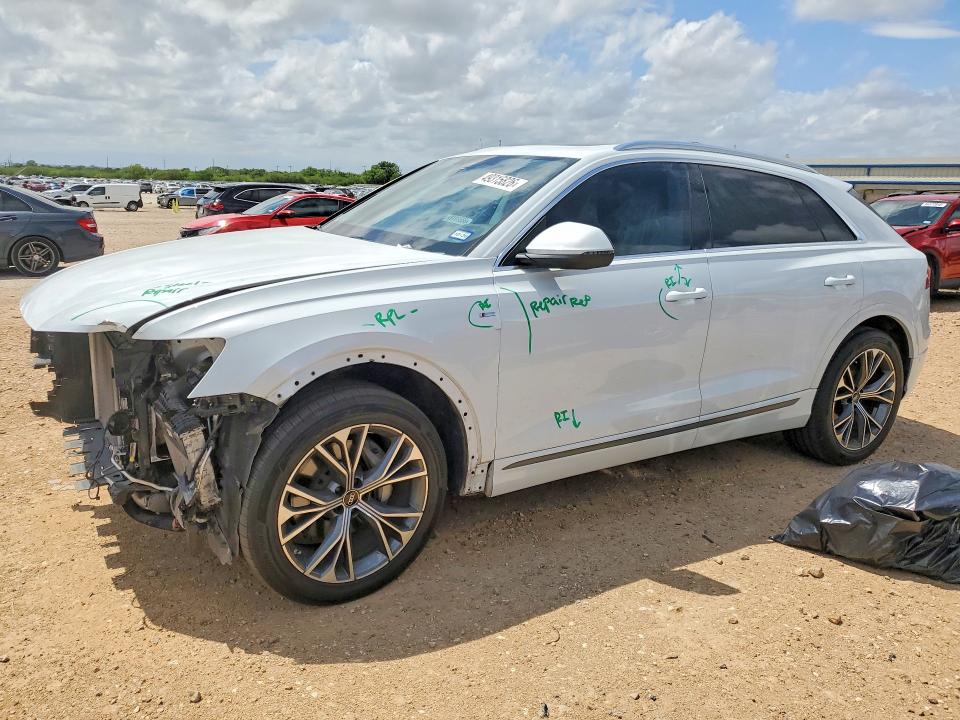 49315826 :رقم المزاد ، WA1EVBF1XND031804 vin ، 2022 Audi Q8 مزاد بيع