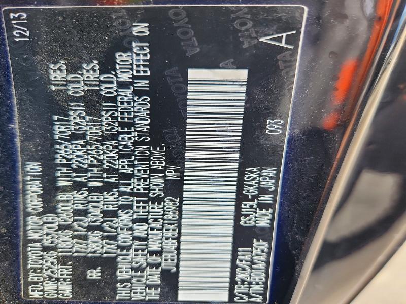 48232576 :رقم المزاد ، JTEBU4BF8EK186982 vin ، 2014 Toyota Fj Cruiser مزاد بيع
