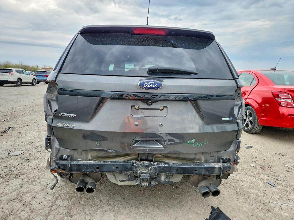 49454866 :رقم المزاد ، 1FM5K8GT4JGA48751 vin ، 2018 Ford Explorer مزاد بيع