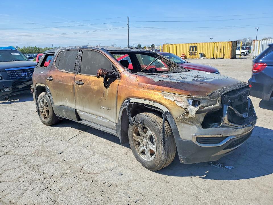 48838406 :رقم المزاد ، 1GKKNKLA5JZ166381 vin ، 2018 Gmc Acadia مزاد بيع