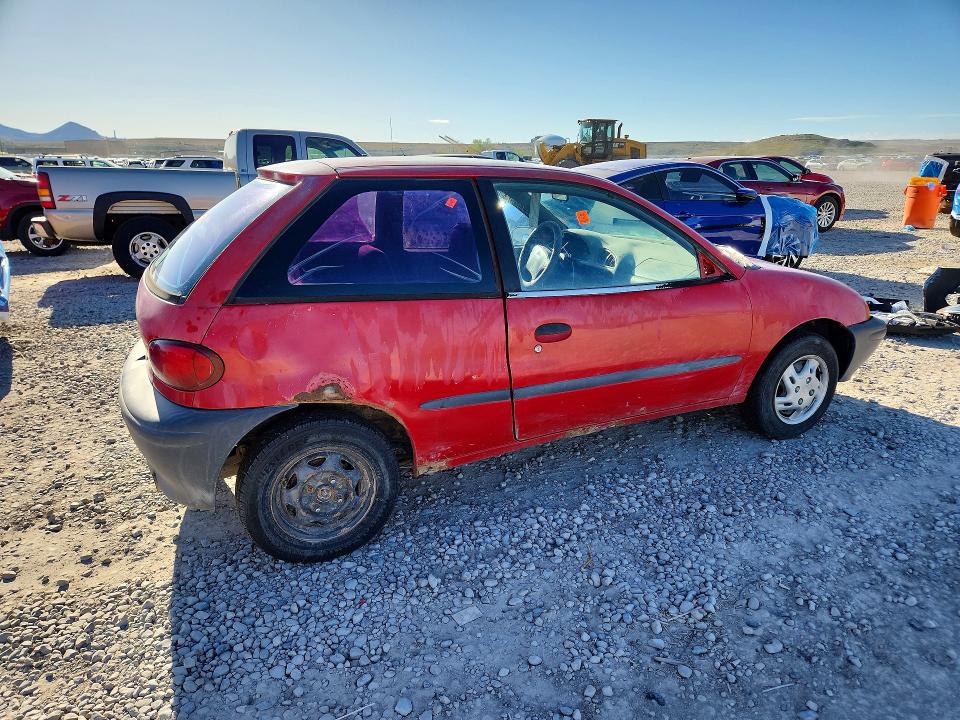 50955916 :رقم المزاد ، 2C1MR2262V6717127 vin ، 1997 Geo Metro مزاد بيع