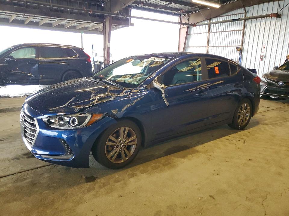 50627536 :رقم المزاد ، 5NPD84LF8HH095424 vin ، 2017 Hyundai Elantra مزاد بيع