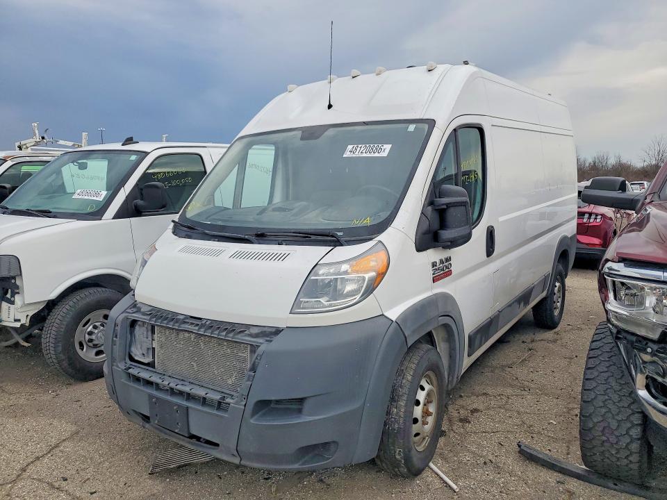 2017 Ram Promaster 2500 მანქანა იყიდება აუქციონზე, vin: 3C6TRVCG1HE514121, აუქციონის ნომერი: 48120886