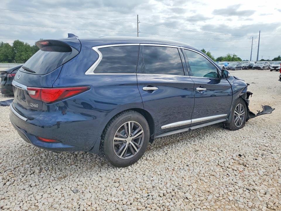 51014316 :رقم المزاد ، 5N1DL0MN9KC553080 vin ، 2019 Infiniti Qx60 مزاد بيع