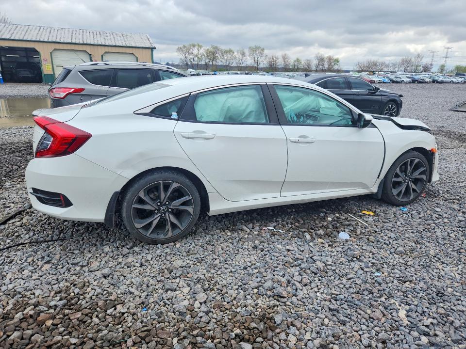49486066 :رقم المزاد ، 2HGFC2F83LH510726 vin ، 2020 Honda Civic مزاد بيع