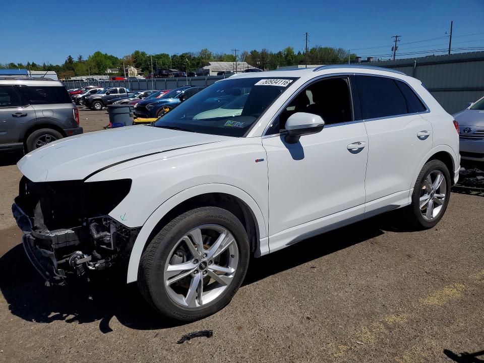 Продажа на аукционе авто 2021 Audi Q3, vin: WA1EECF31M1039037, номер лота: 50934116