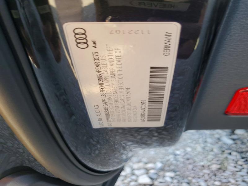 52083086 :رقم المزاد ، WAUSFBF24MN072790 vin ، 2021 Audi S7 مزاد بيع