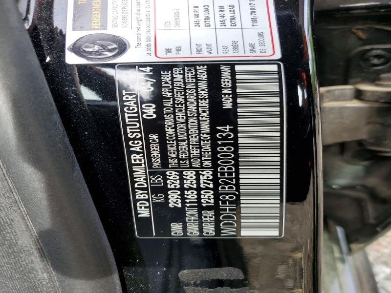 Продажа на аукционе авто 2014 Mercedes-benz E, vin: WDDHF8JB2EB008134, номер лота: 49449126