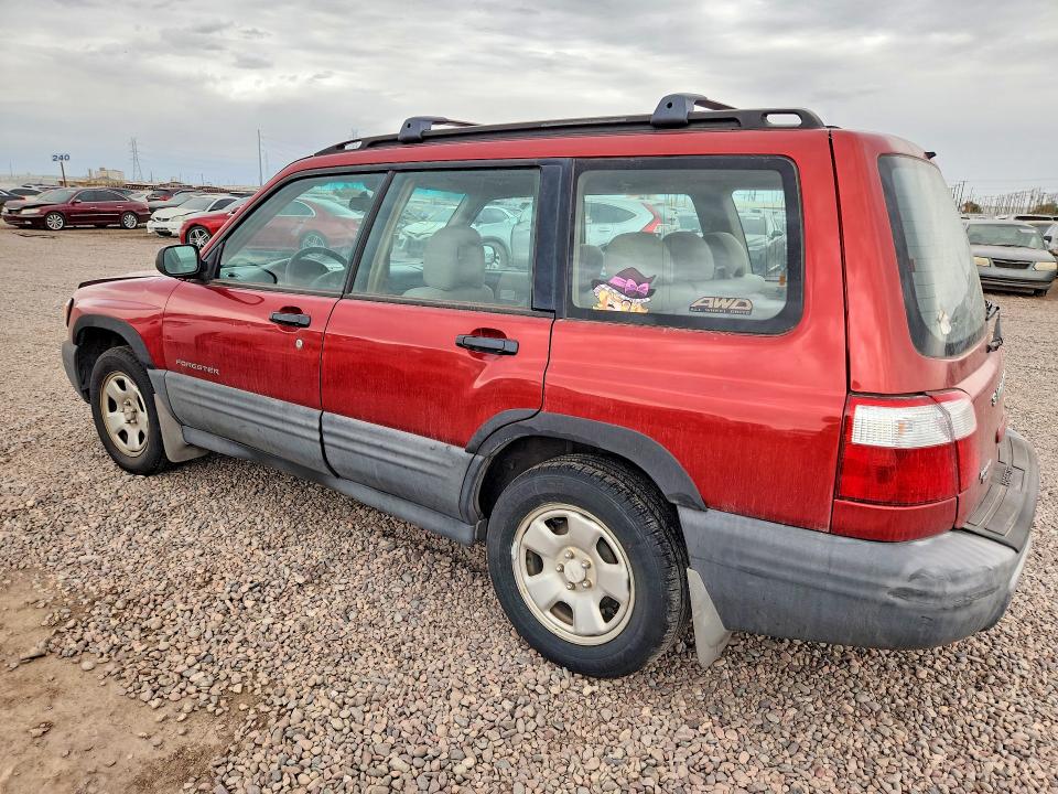 2002 Suba Forester მანქანა იყიდება აუქციონზე, vin: JF1SF63502H717655, აუქციონის ნომერი: 48365206