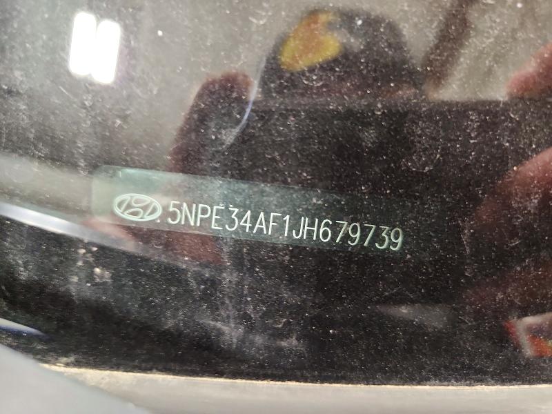 2018 Hyundai Sonata მანქანა იყიდება აუქციონზე, vin: 5NPE34AF1JH679739, აუქციონის ნომერი: 48292226