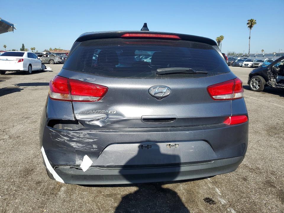 2019 Hyundai Elantra Gt მანქანა იყიდება აუქციონზე, vin: KMHH35LE1KU109993, აუქციონის ნომერი: 51535196