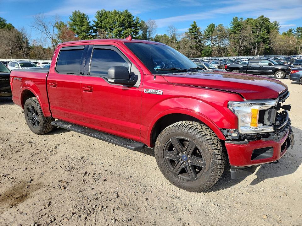 50783016 :رقم المزاد ، 1FTEW1EPXJFD89549 vin ، 2018 Ford F150 مزاد بيع