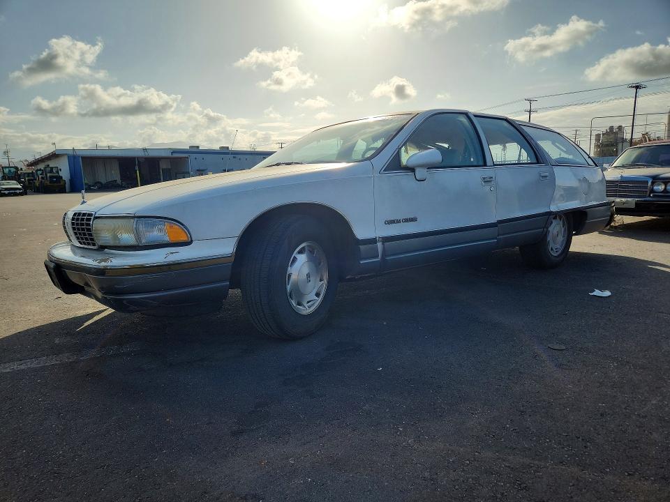51371886 :رقم المزاد ، 1G3BP83E0MW303406 vin ، 1991 Oldsmobile Custom Cruiser مزاد بيع