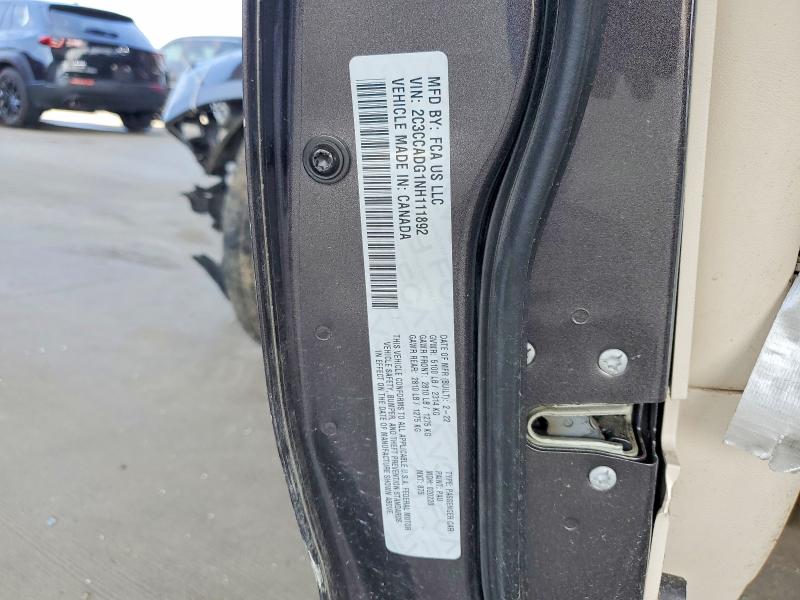 2022 Chrysler 300 მანქანა იყიდება აუქციონზე, vin: 2C3CCADG1NH111892, აუქციონის ნომერი: 50364936