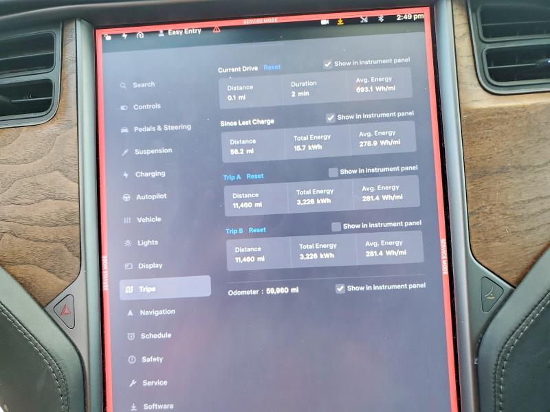 49246746 :رقم المزاد ، 5YJSA1E24LF381945 vin ، 2020 Tesla Model S مزاد بيع