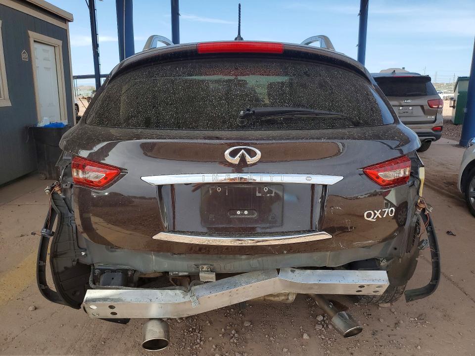Продажа на аукционе авто 2015 Infiniti Qx70, vin: JN8CS1MW2FM483699, номер лота: 52026406
